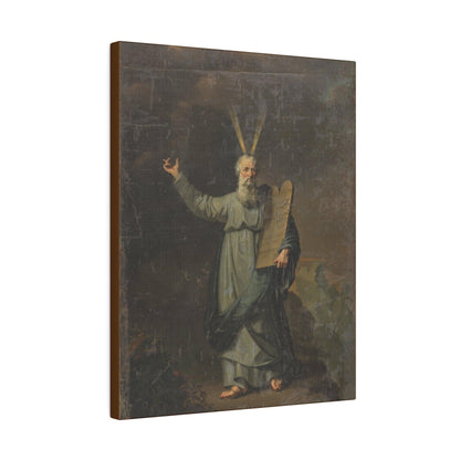 1803 Moses with the Tables of the Law by Pieter Gaal - Matte Canvas, Stretched, 0.75"