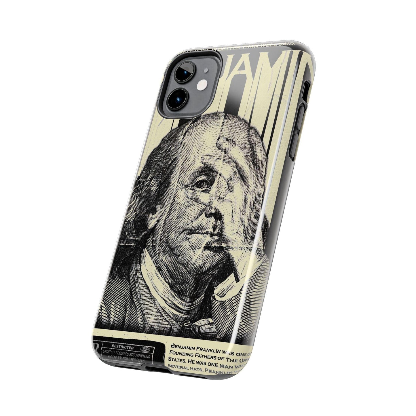 Franklin's Vision Remix Tough iPhone Cases