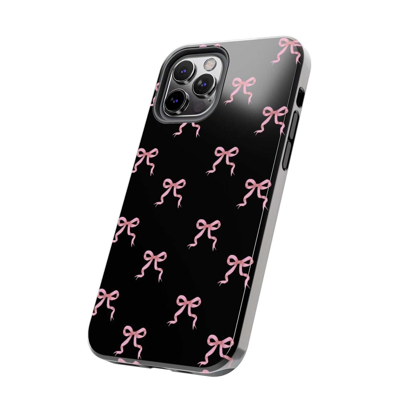 Pink Ribbon Charm iPhone Tough Case