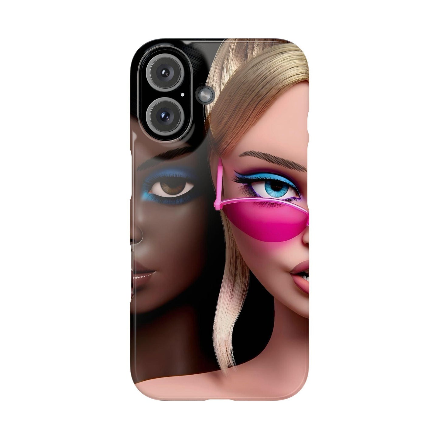 Divas Besties Duo Slim Phone Cases