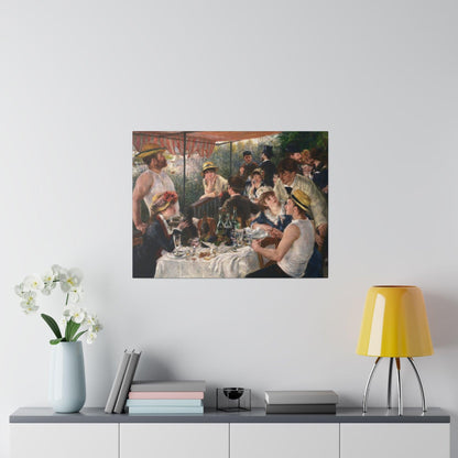 Pierre-Auguste Renoir's Luncheon of the Boating Party (1880-1881) - Matte Canvas, Stretched, 0.75"