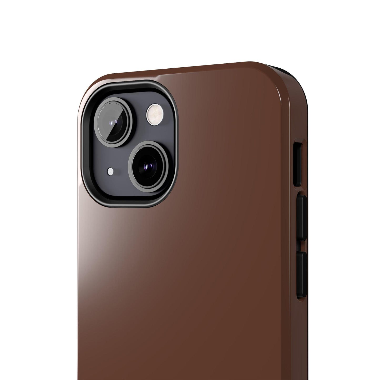 The Basics Coffee Brown iPhone Cases - The Basics Collection