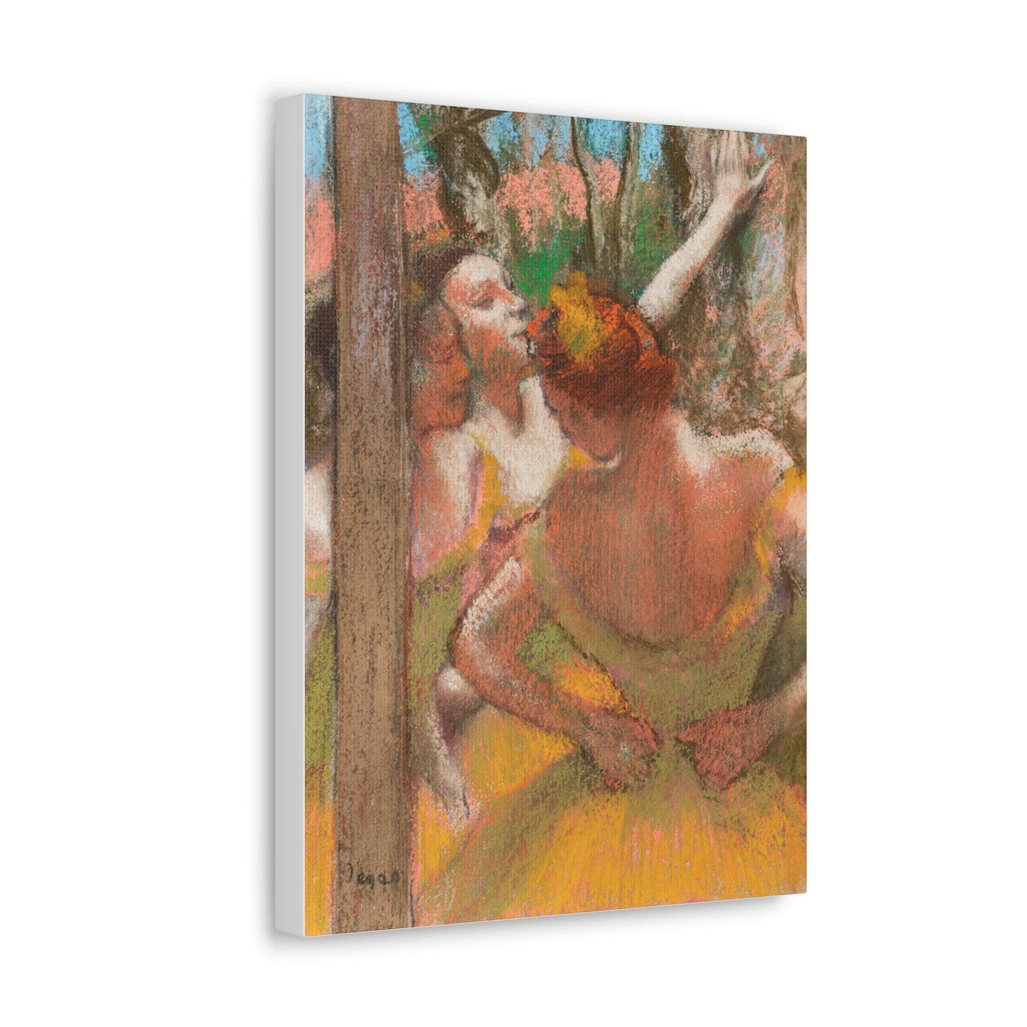 Dancers (1896) painting by Edgar Degas - Canvas Gallery Wraps