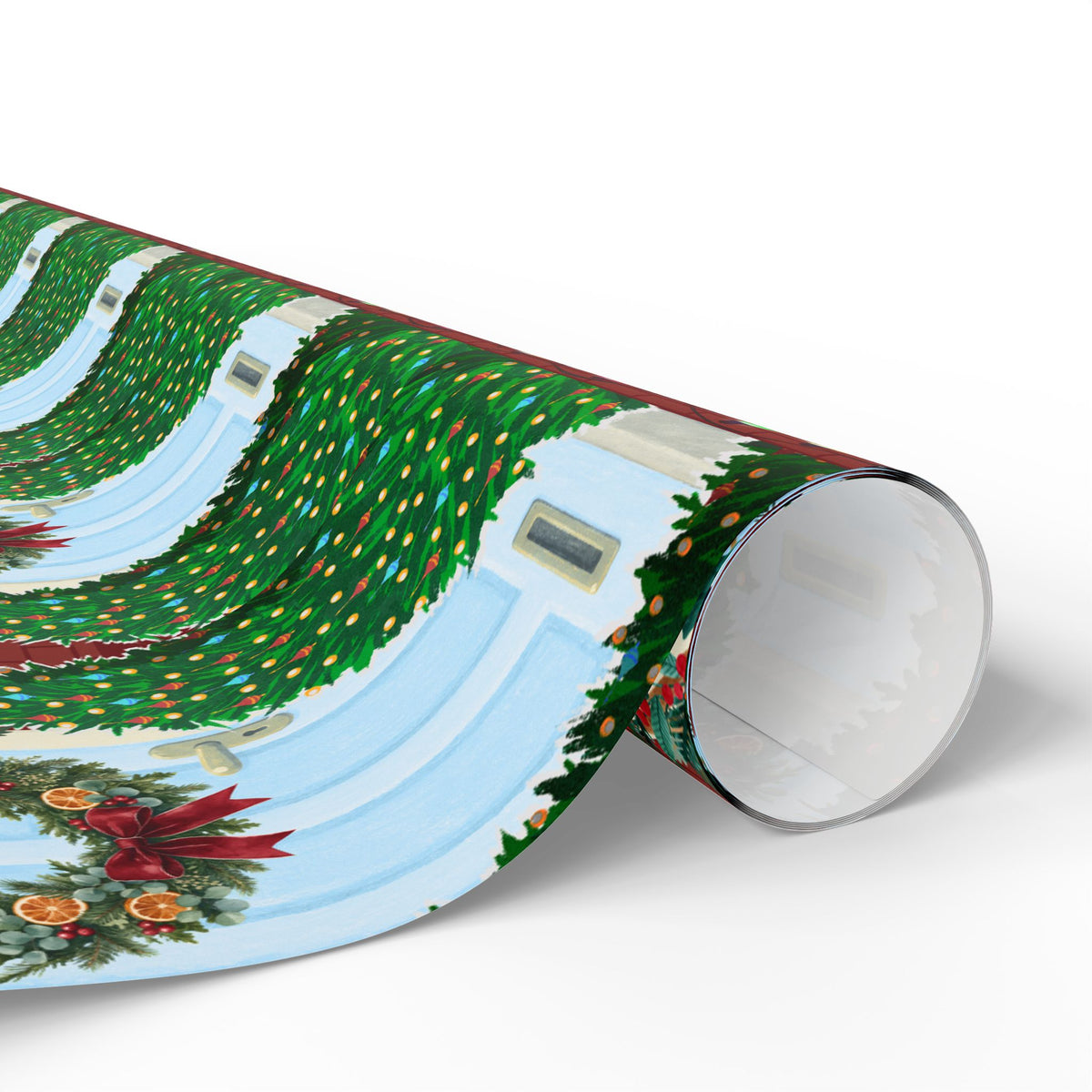 Home for Christmas Wrapping Paper Roll