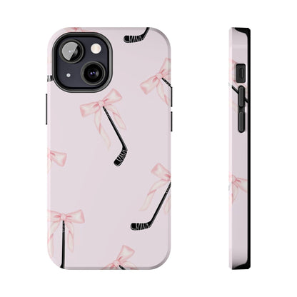 Blush & Puck Elegance Tough iPhone Cases