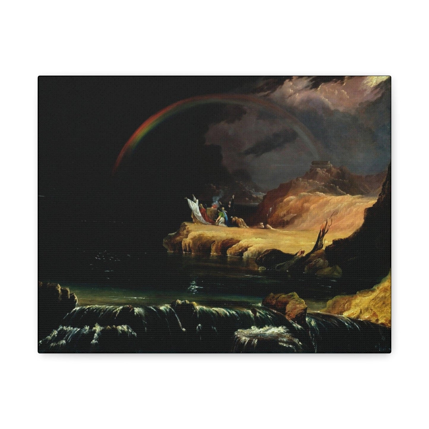 The Covenant by John Martin - Canvas Gallery Wraps