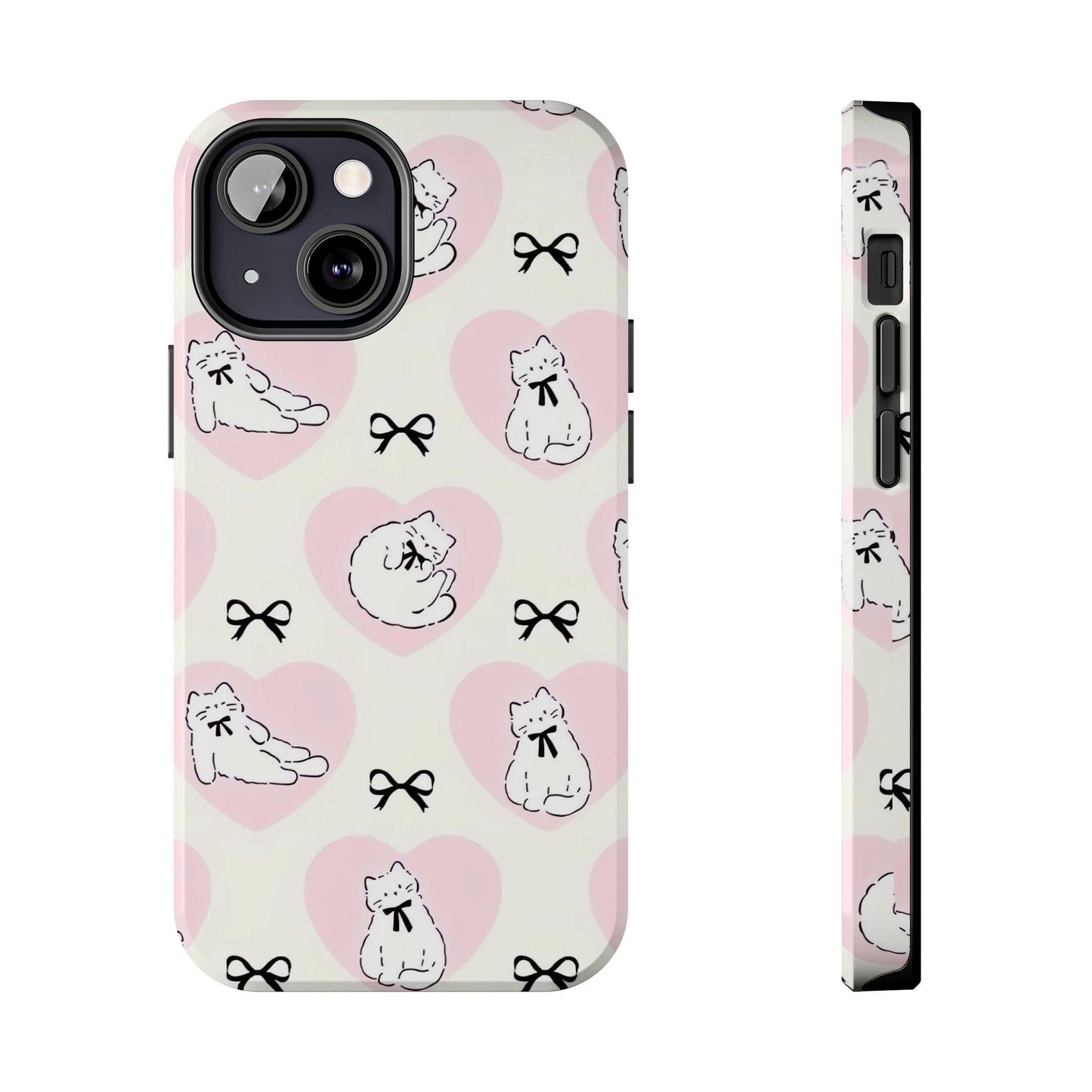 Kitty Love Affair Tough iPhone Cases