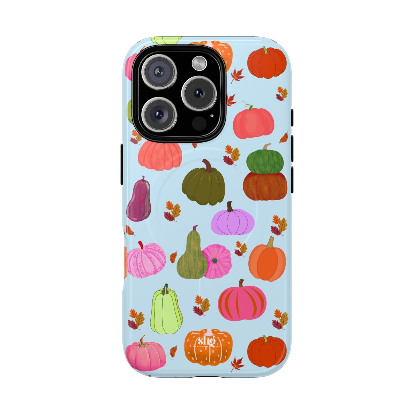 Patch Please MagSafe Phone case | Autumn Pumpkins Phone Case — Cute Pastel Fall iPhone Cover