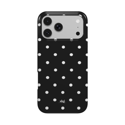 Classic Black Polka Dot Phone Case