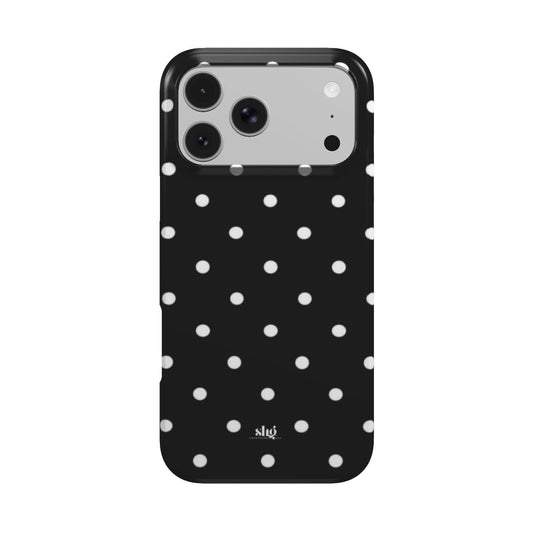 Classic Black Polka Dot Phone Case