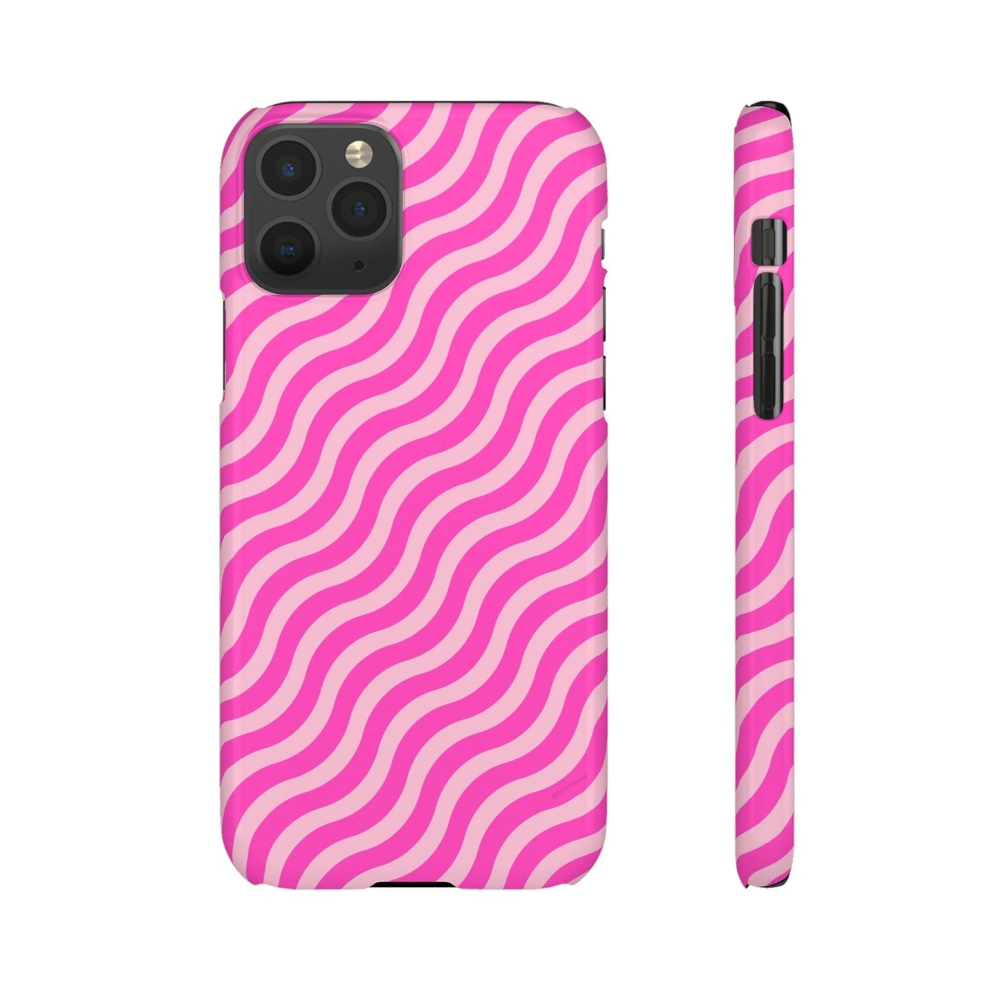 Waveicious Pink Snap iPhone Cases