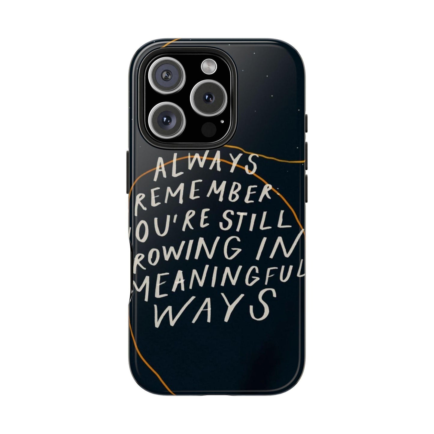 Always Growing Tough iPhone Cases