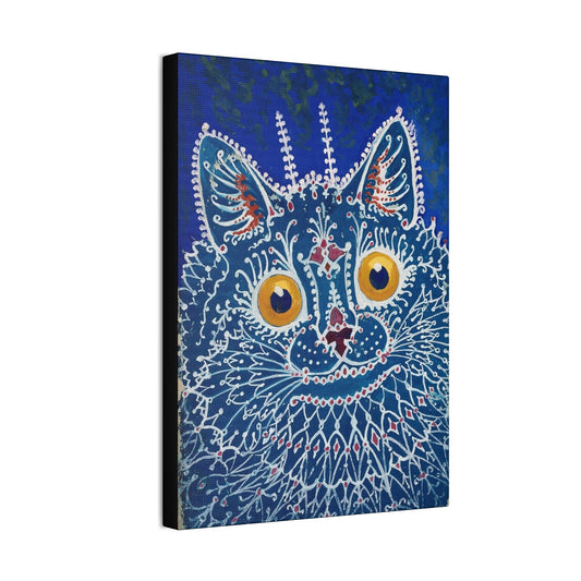 Gouache by Louis Wain, 1925 (A cat in gothic style) - Canvas Stretched, 0.75"