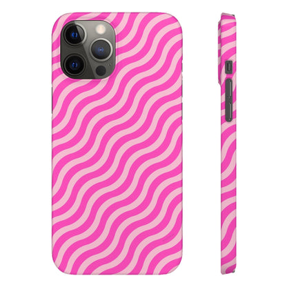 Waveicious Pink Snap iPhone Cases