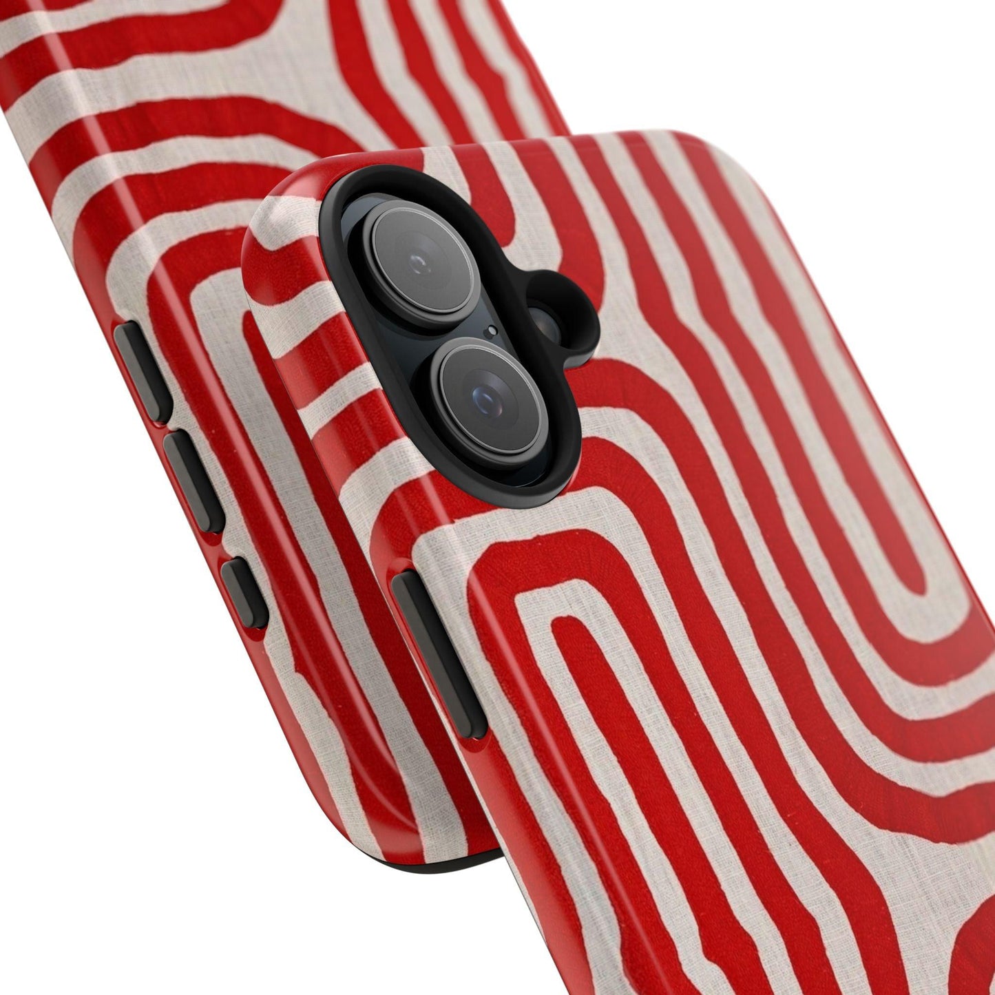 Scarlet Labyrinth Tough iPhone Cases