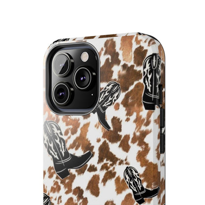 Moo & Boots Mania Tough iPhone Cases