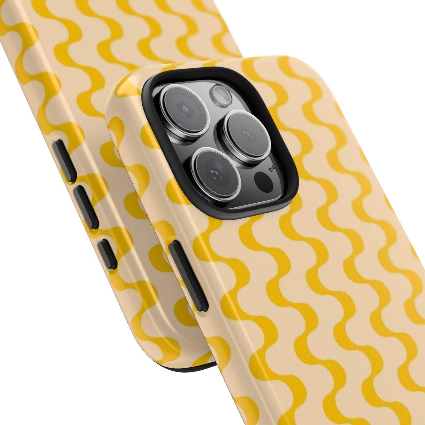 Yellow Dancing Dunes Tough iPhone Cases