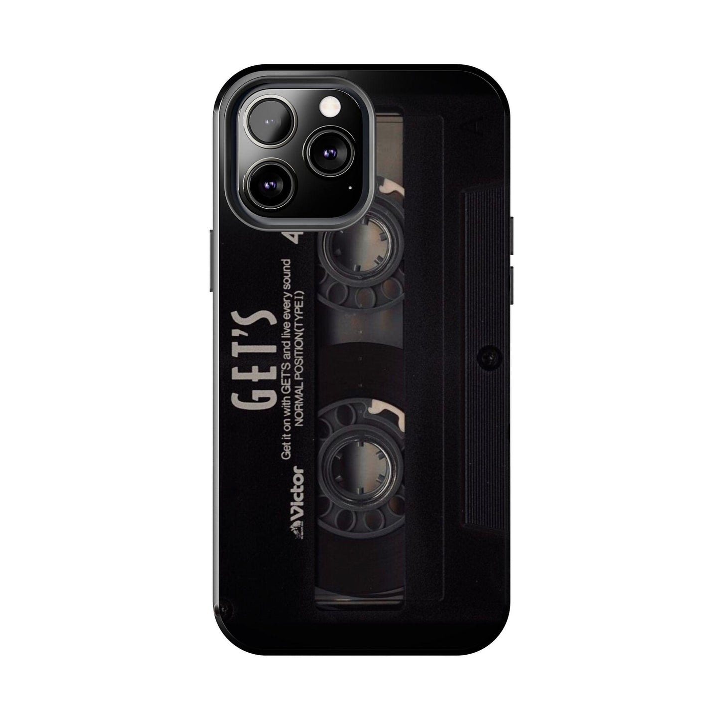 Cassette Tape Aesthetic iPhone Cases