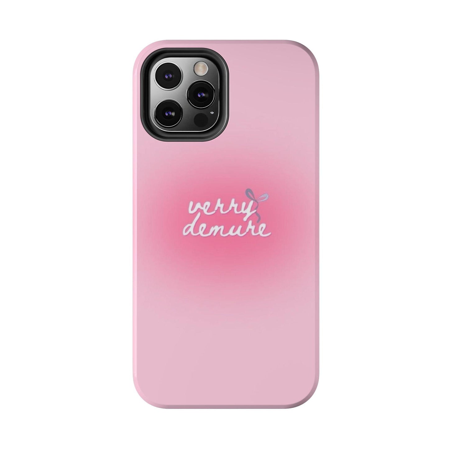 Verry Demure Aura Tough iPhone Cases