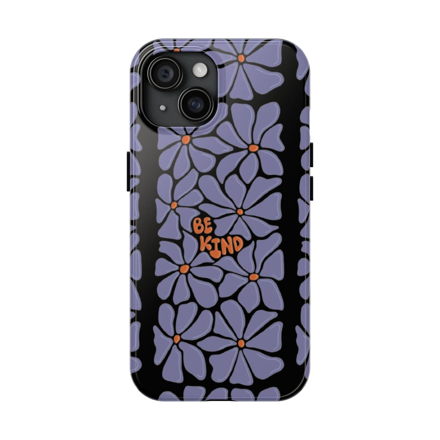 Be Kind Floral Tough iPhone Cases