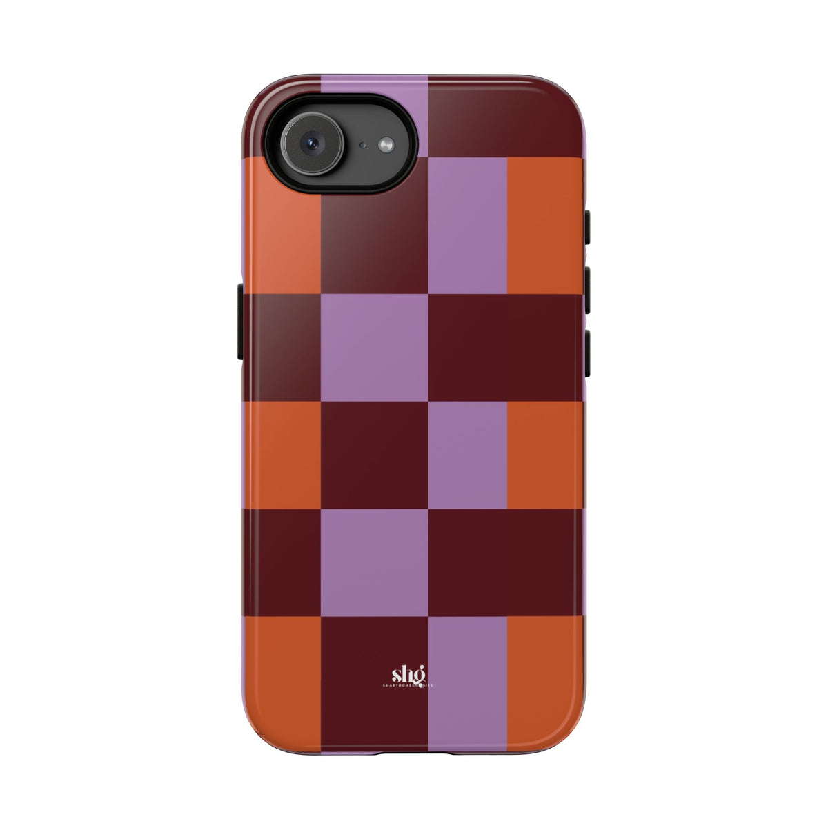 Plum Patchwork Phone Case