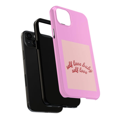 Self Love Baby Tough iPhone Cases