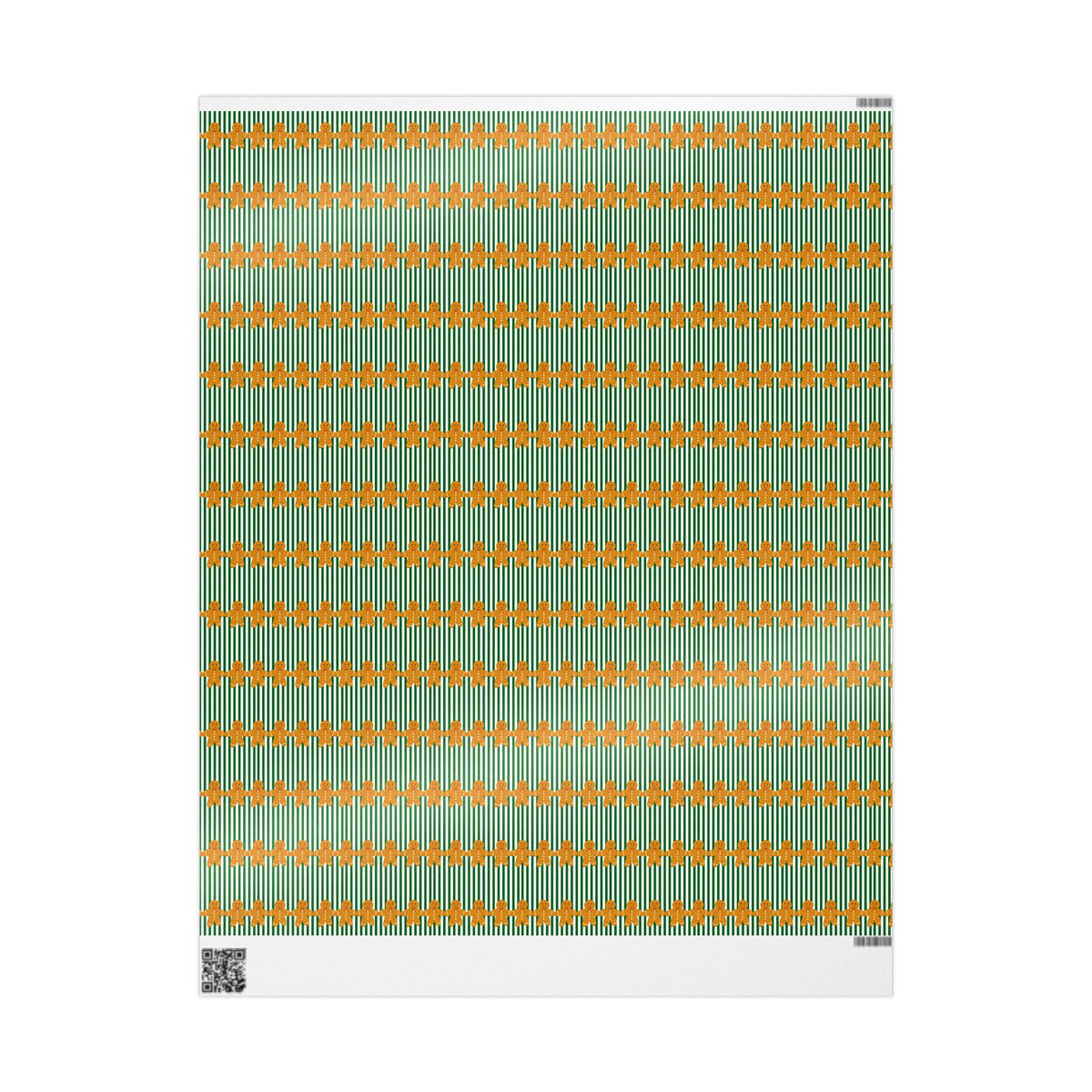 Gingerbread Giggles Gift Wrap