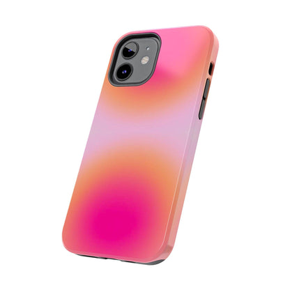 Sunset Glow Tough iPhone Cases with dual layer protection