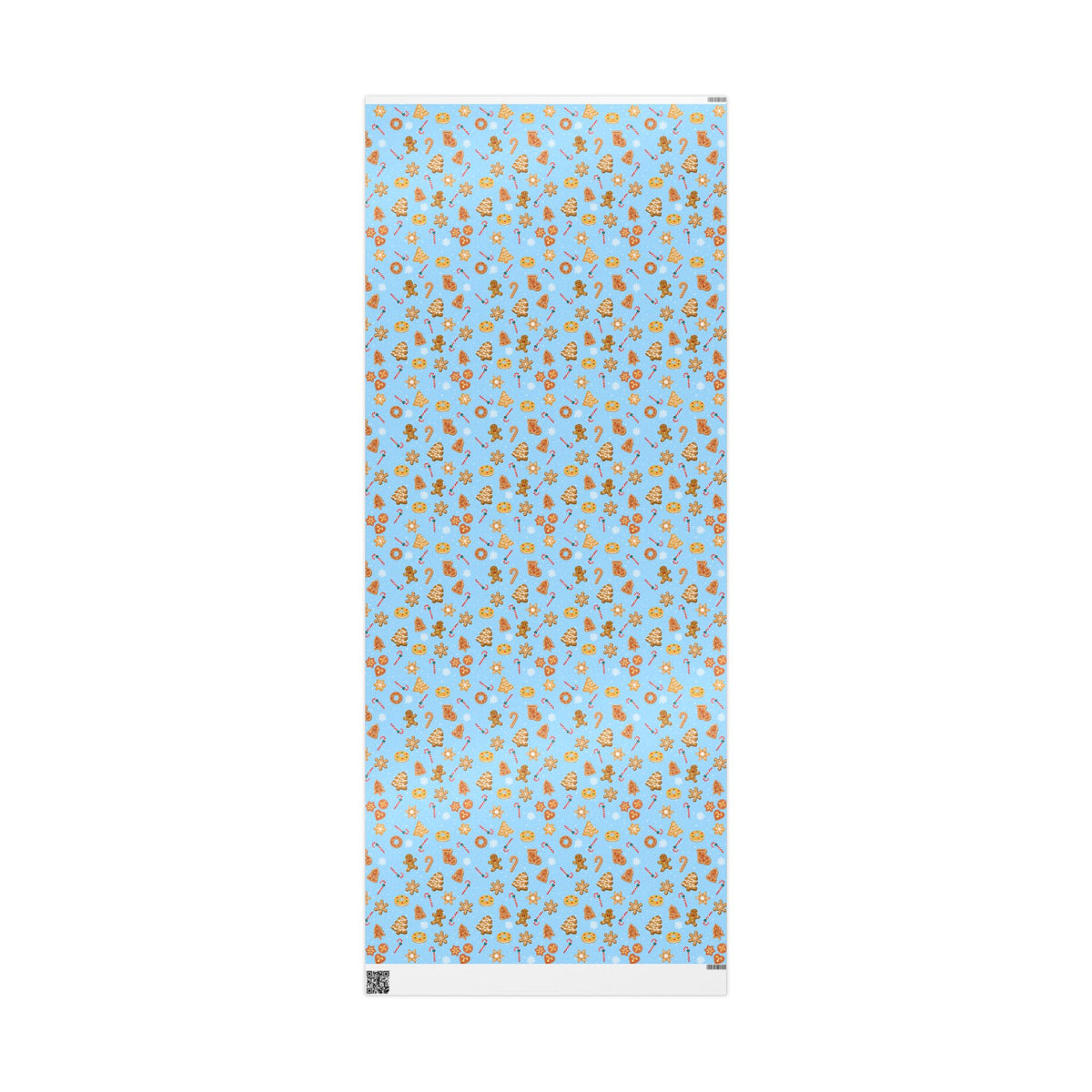 The Cookie Wonderland Blue Wrapping Paper Roll