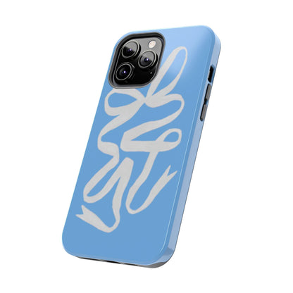 Bow in Blue Cute iPhone Cases