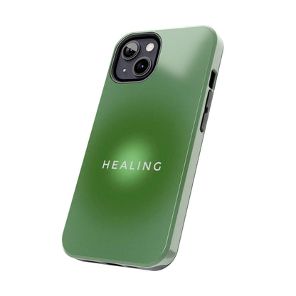 Healing Tough iPhone Cases in Green