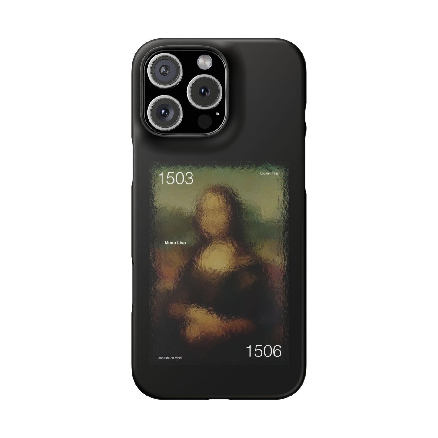 The Blurry Lisa iPhone Snap Cases