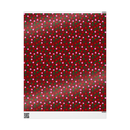 Holiday Confetti Wrapping Paper Roll