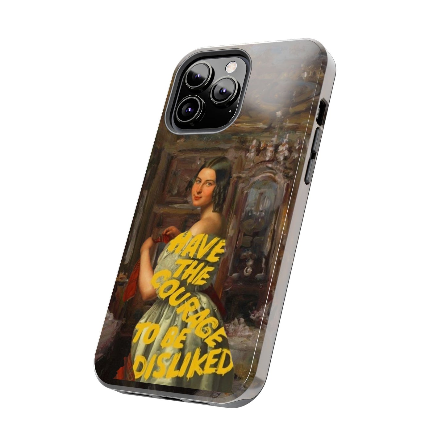 Victorian Art Twist - Have Courage - iPhone Cases