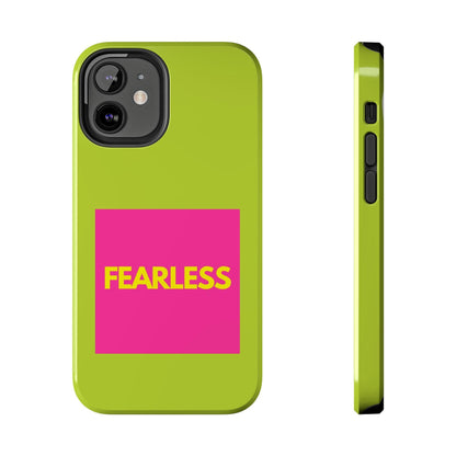 Fearless Tough Neon iPhone Cases