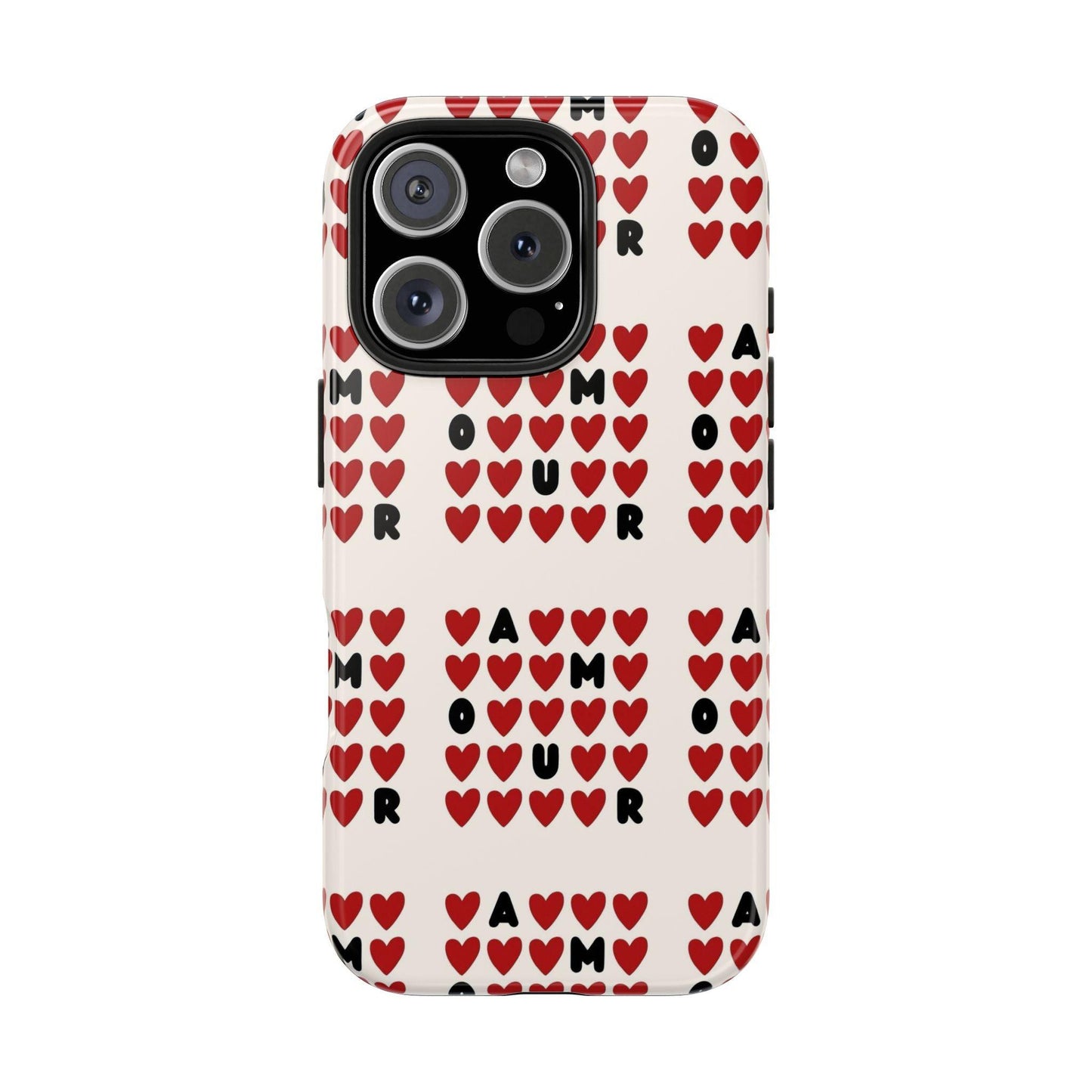 AMOUR Valentines iPhone Cases