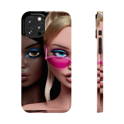 Divas Besties Duo Slim Phone Cases