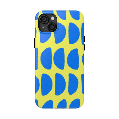 Electric Half-Moons Tough iPhone Cases