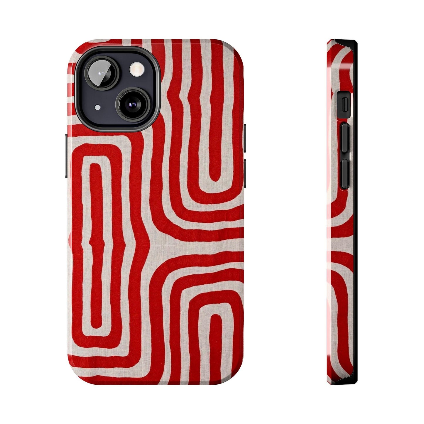 Scarlet Labyrinth Tough iPhone Cases