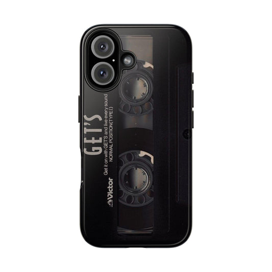 Cassette Tape Aesthetic iPhone Cases