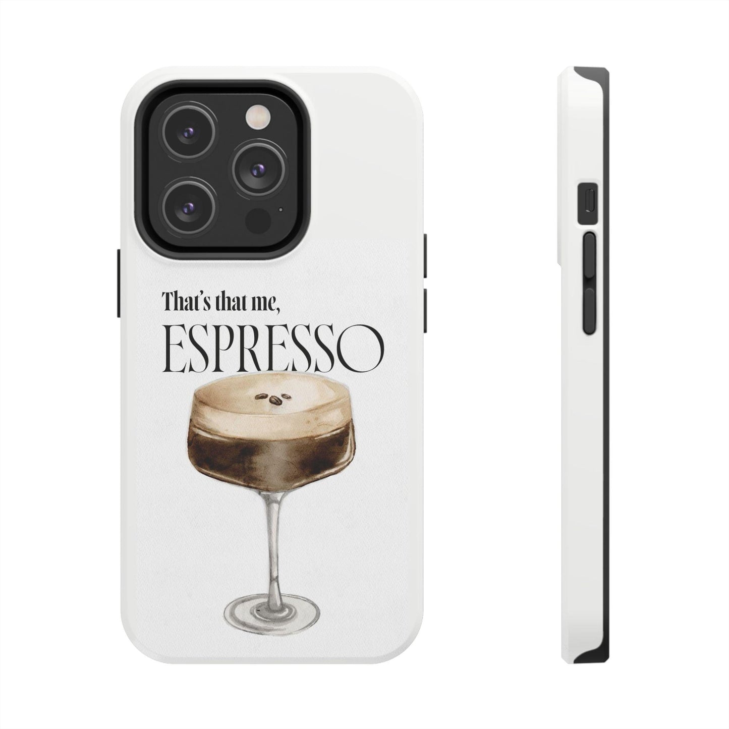 Espresso Martini Tough iPhone Cases