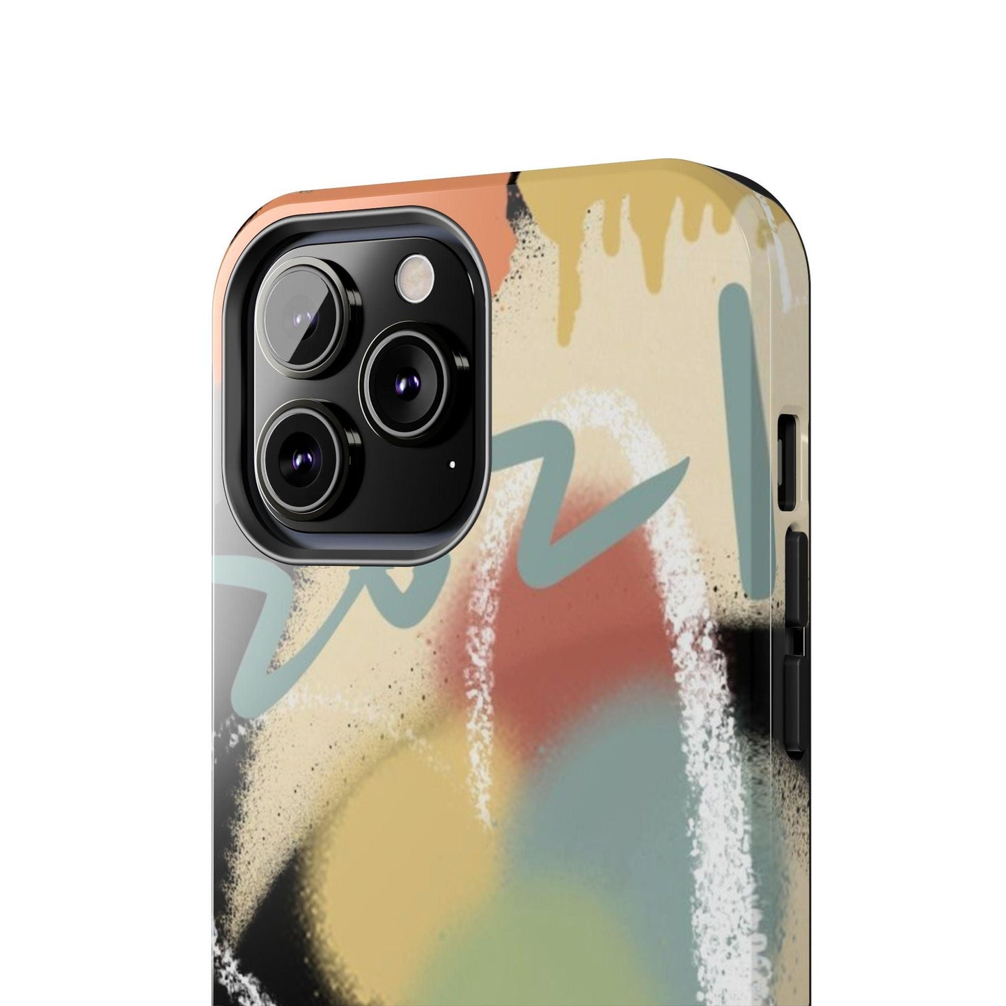 Abstract Splash: Wow Edition Tough iPhone Cases