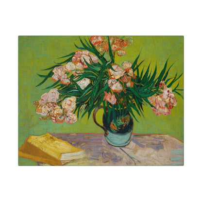 Oleanders 1888 by Vincent Van Gogh  Matte Canvas Stretched 0.75