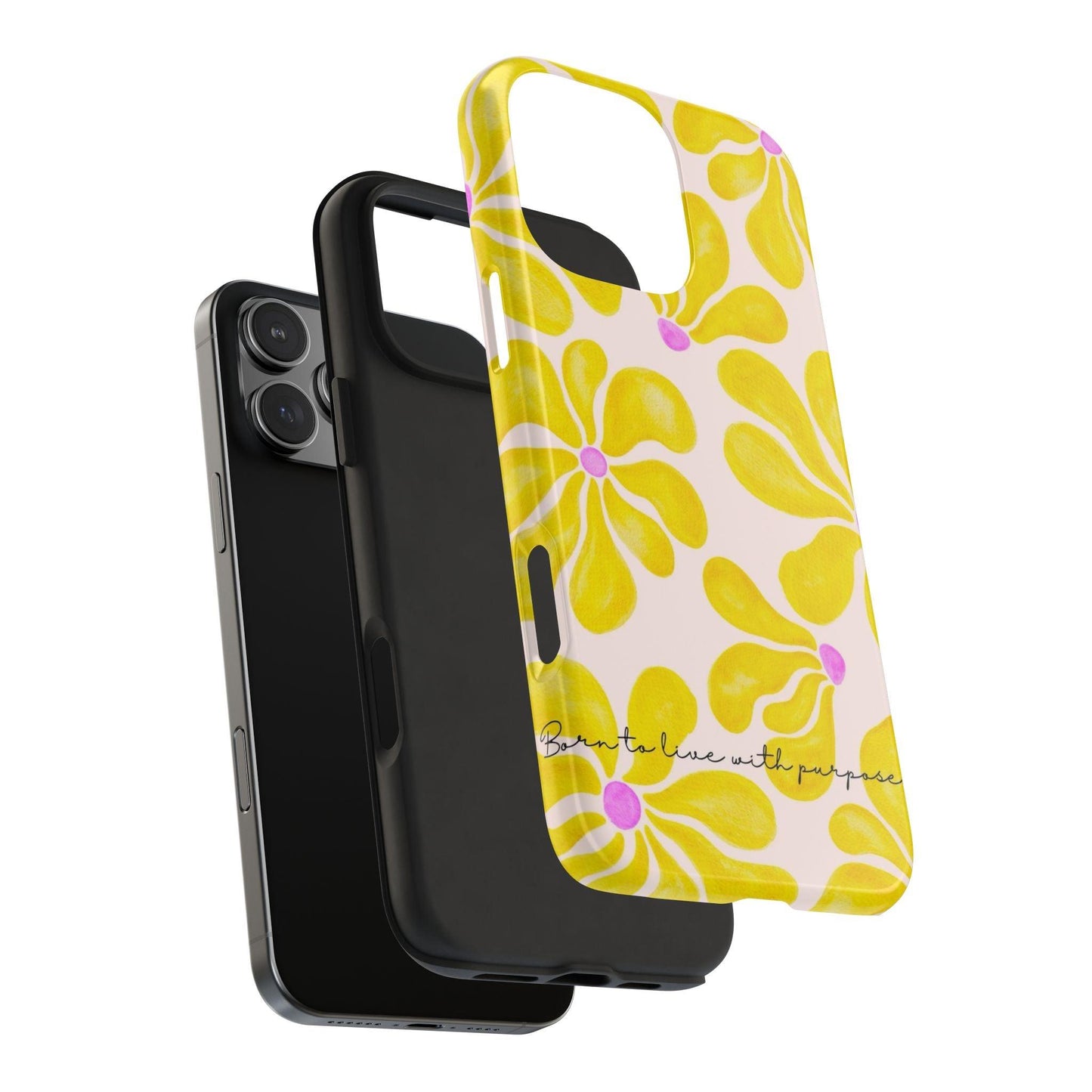 Sunshine Floral Tough iPhone Cases