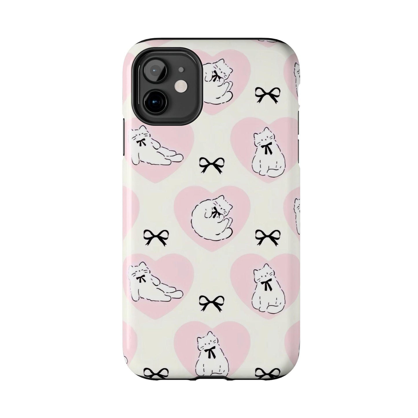 Kitty Love Affair Tough iPhone Cases