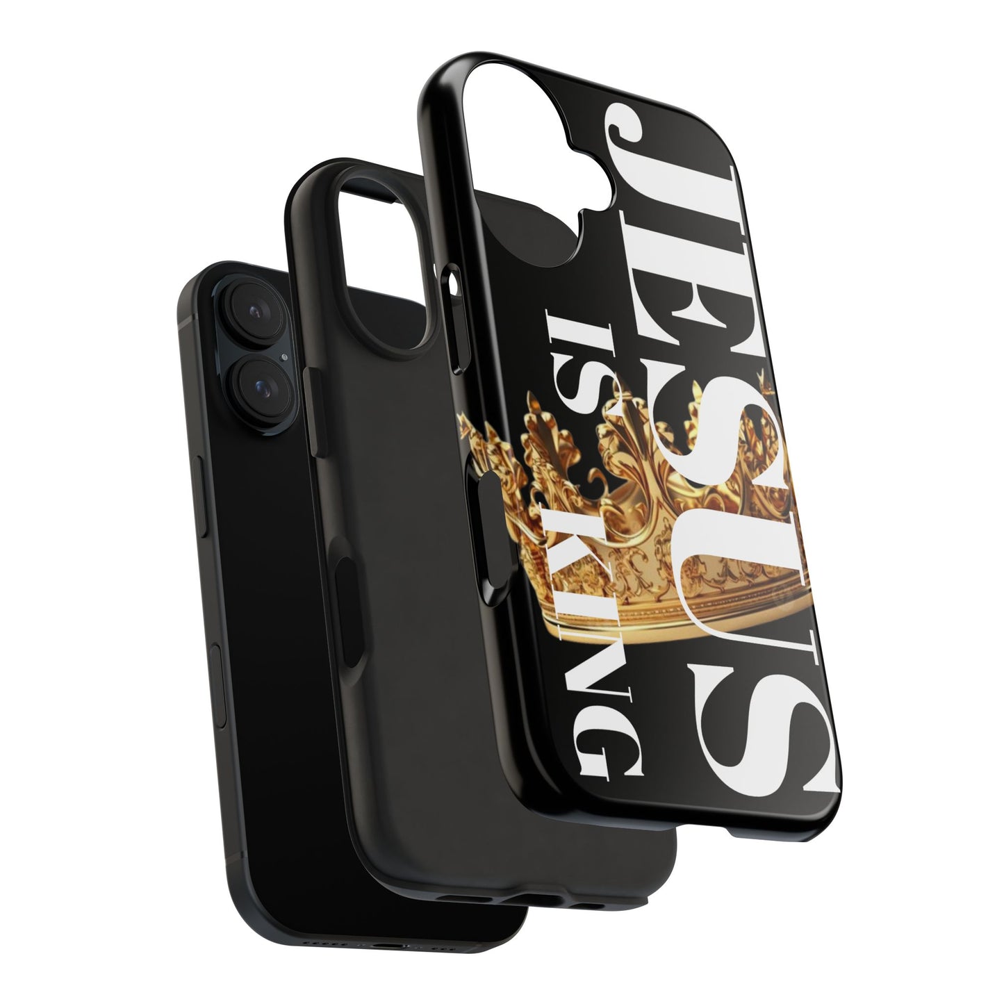 Jesus is King iPhone Cases