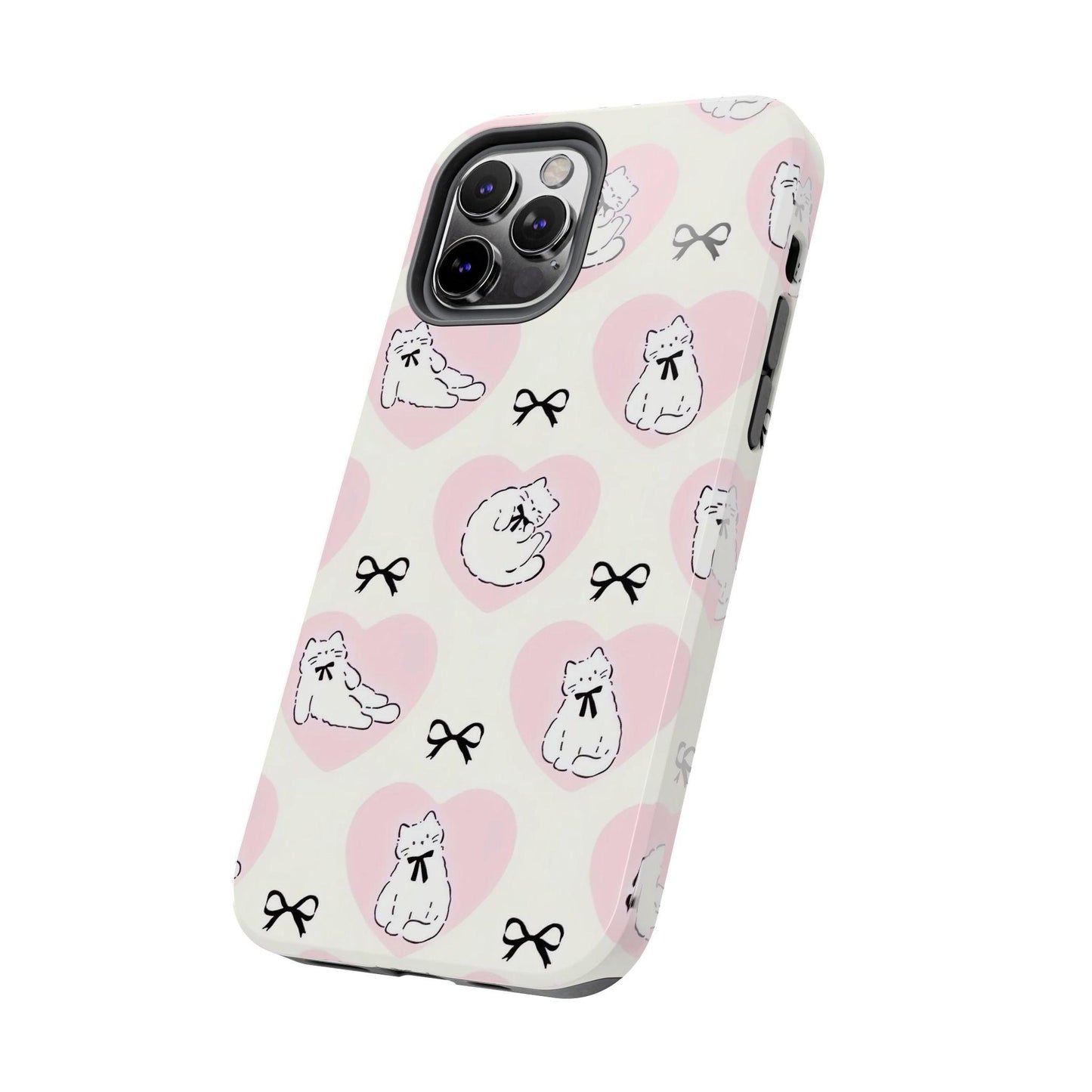 Kitty Love Affair Tough iPhone Cases