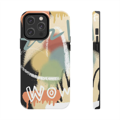 Abstract Splash: Wow Edition Tough iPhone Cases