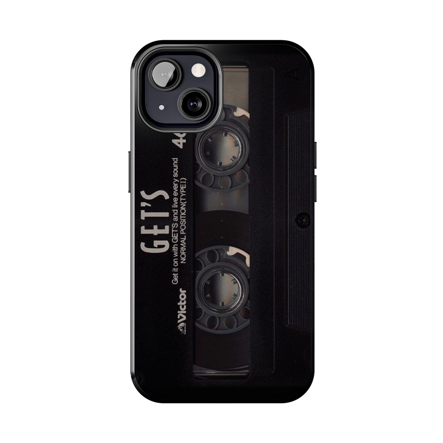 Cassette Tape Aesthetic iPhone Cases