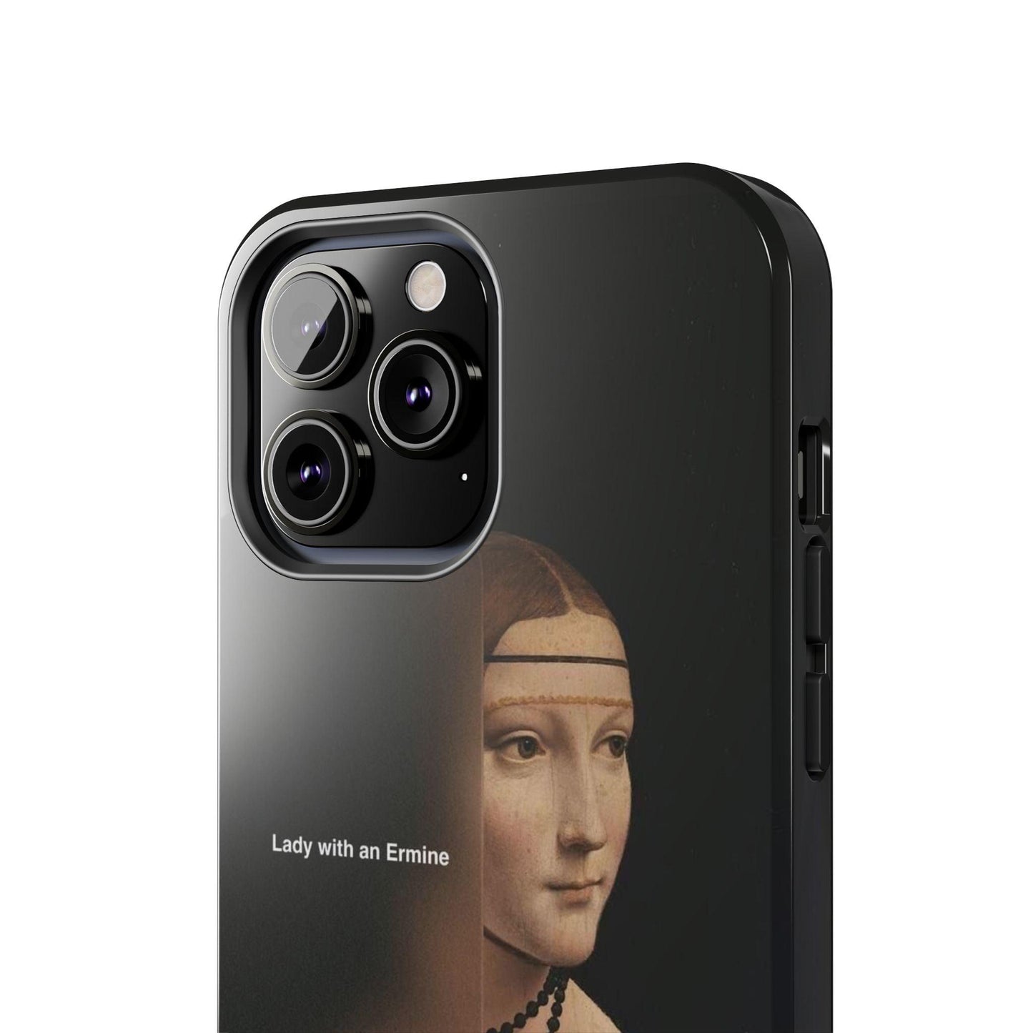 Da Vinci's Ermine Elegance Tough iPhone Cases